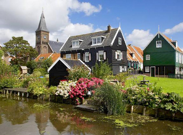 Met de boot van Volendam naar Marken